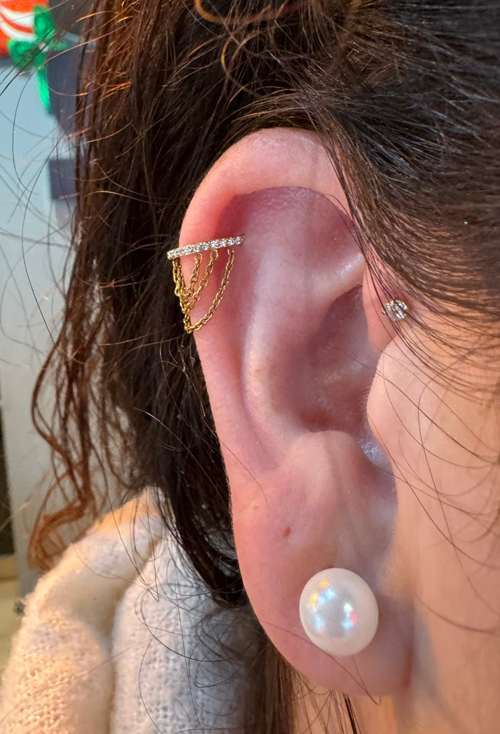 Cliker Multi Strass Chainettes - Scary Needles