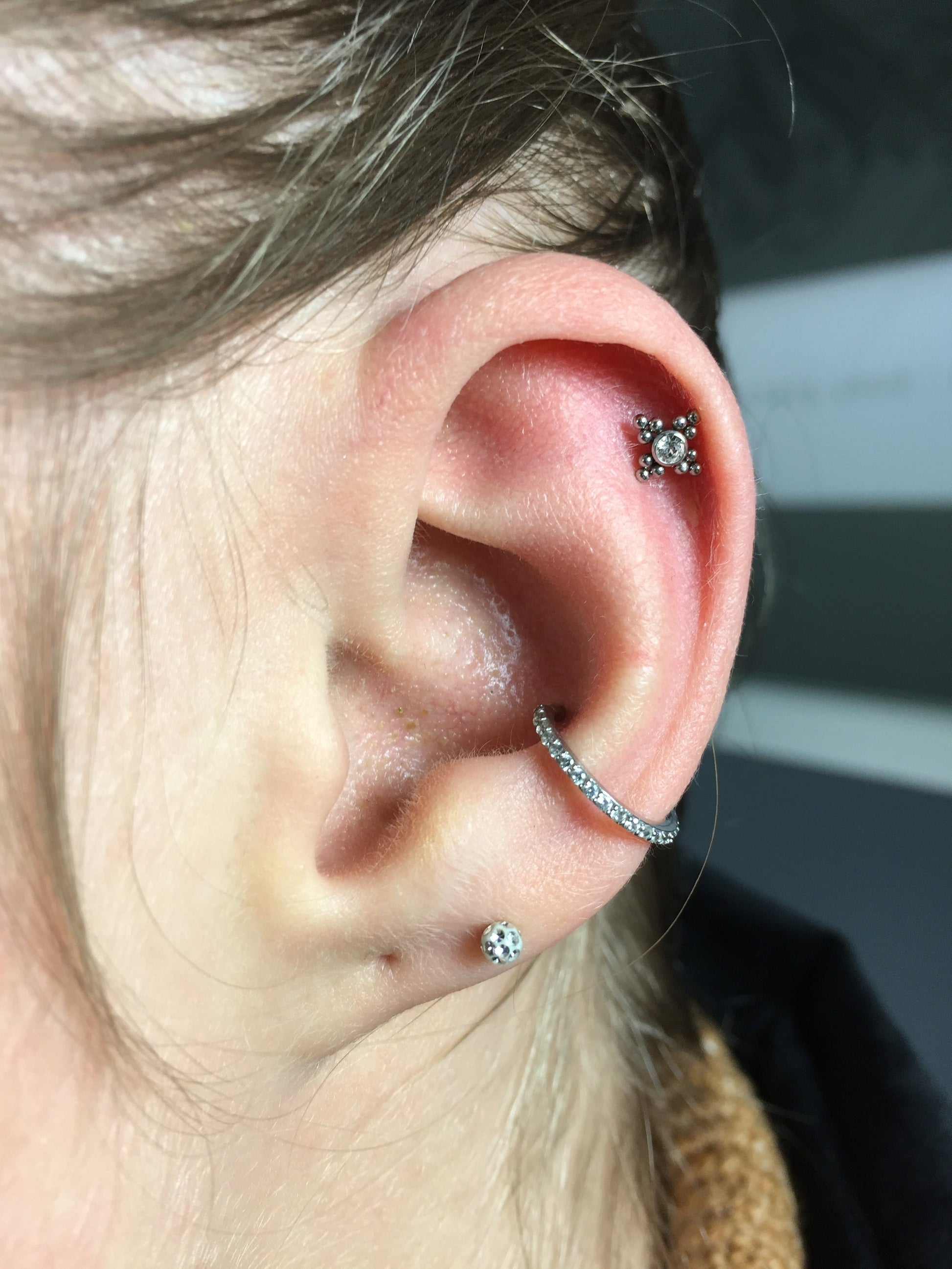 Cliker Multi Strass Titane F136 - Scary Needles