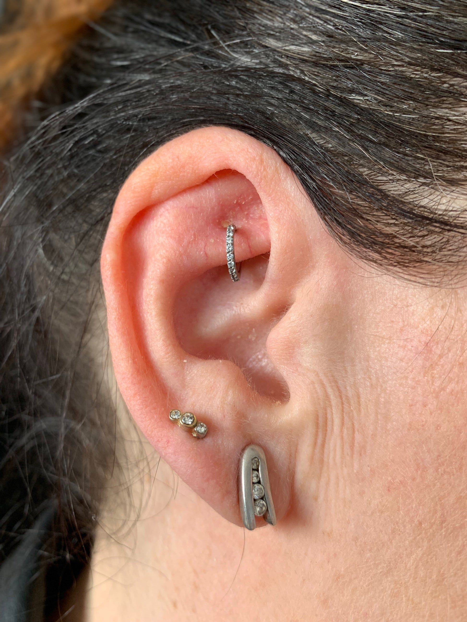 Cliker Multi Strass Titane F136 - Scary Needles
