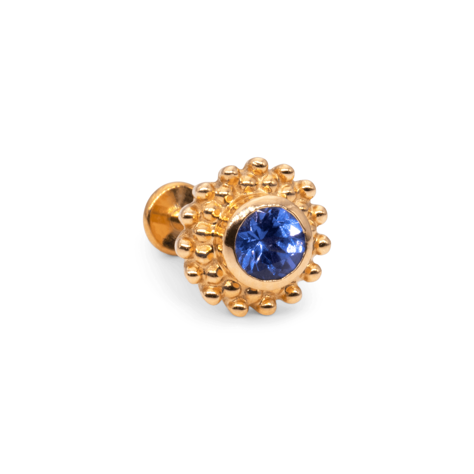 Sun Or 18k Tanzanite Véritable - Scary Needles