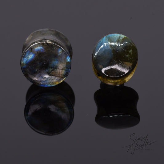 Stone Plug en LABRADORITE